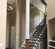 Custom Design Carpentry, Stairs, Newel Post, Balusters 