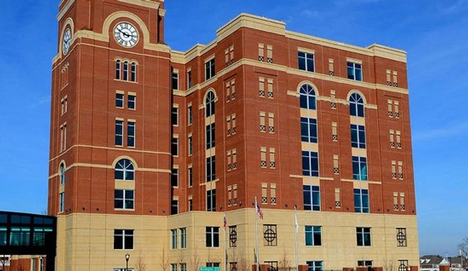 That is a photo of the Allen County Courthouse in Lima, Ohio.