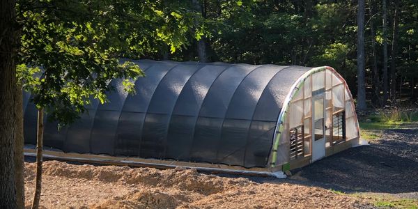 HMF hoop house