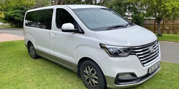 White Hyundai H1
