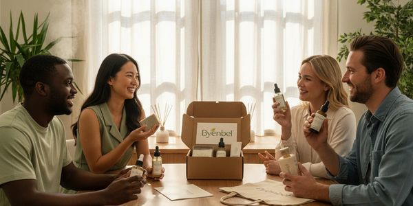 Les gents entrain  de parler sur les produits de byenbel.