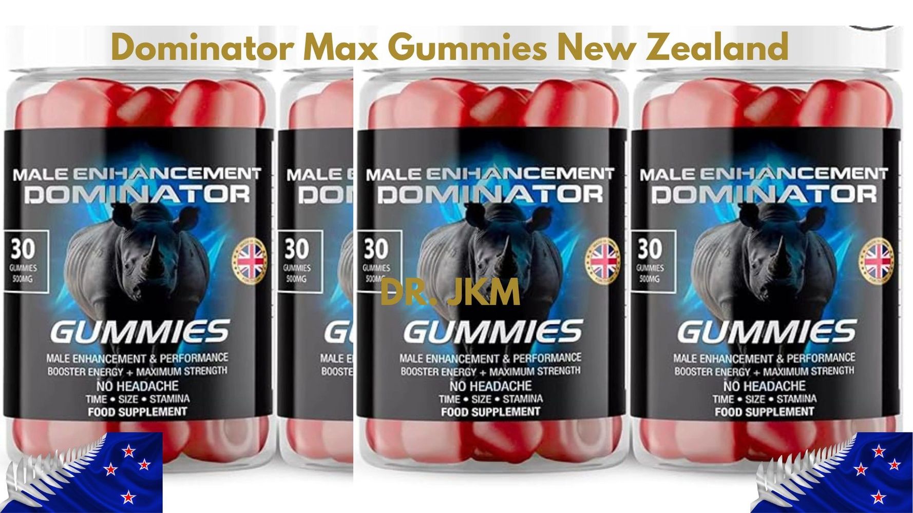 Dominator Max ME Gummies NZ