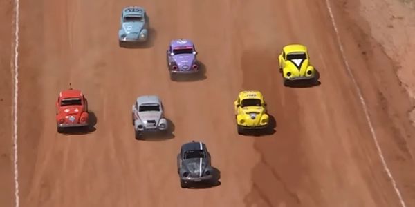Baja VW Bugs racing in Nitrocross series.  Baja Bugs competing in NitroX.  