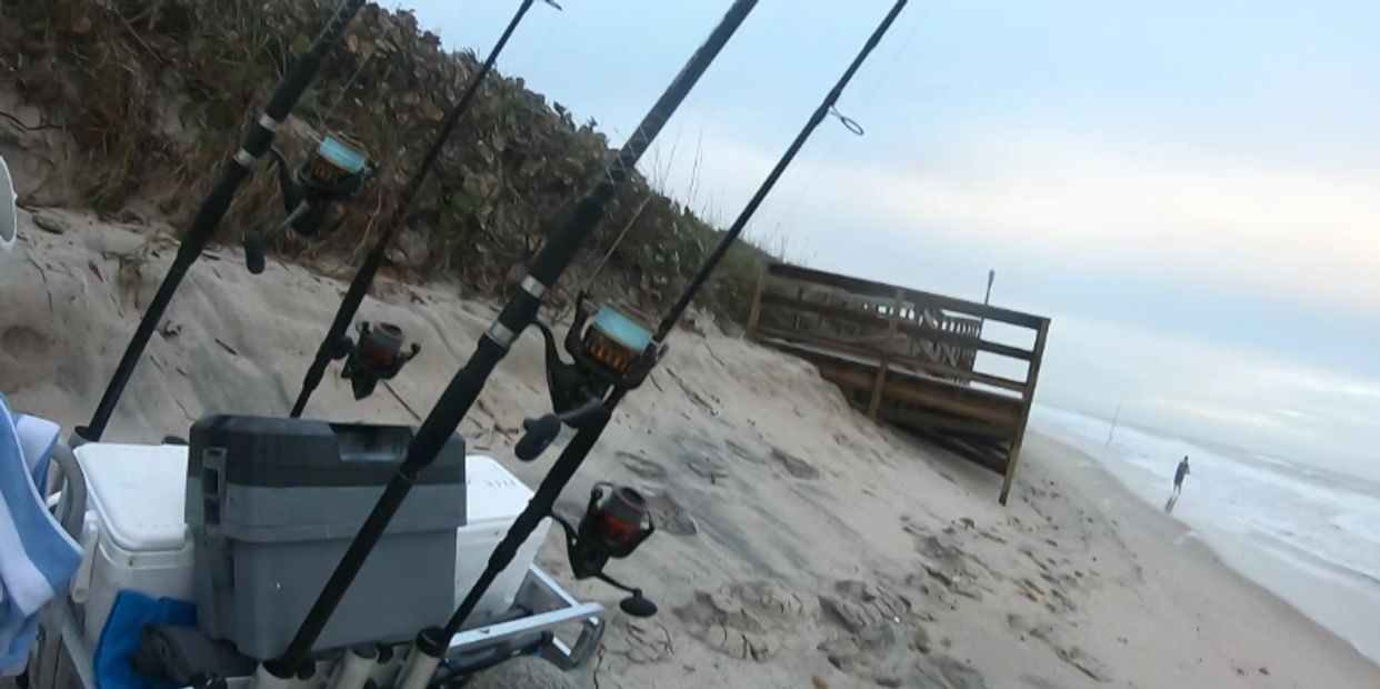 Florida East Coast Surf Fishing FECSF Canaveral National Seashore Playalinda Beach