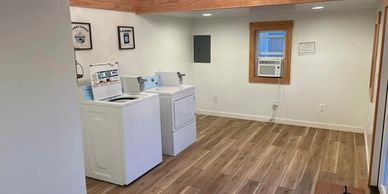 Southern RV Park's amenities include our clean, spacious laundry cabin.