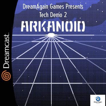The Game Cover for Tech Demo 2 Arkanoid made by Dreamagain Games