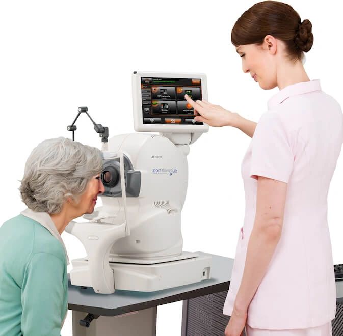 Digital retinal imaging equipment