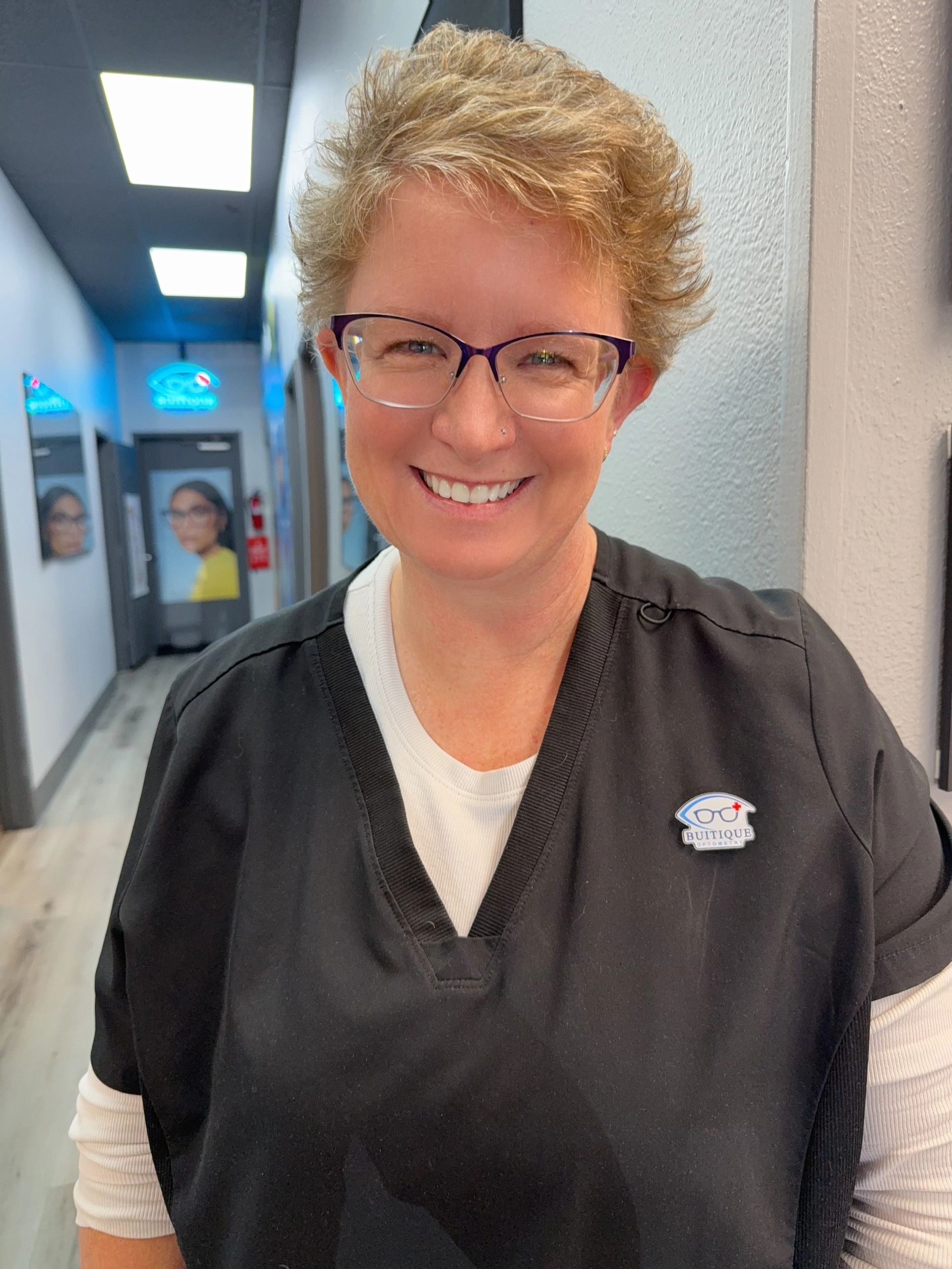 Jennifer Shattuck, Optician and Office Manager