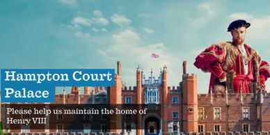 Hampton Court Palace logo with link 