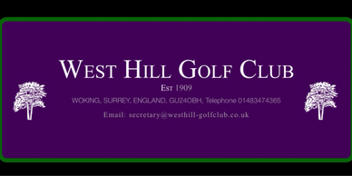 West Hill Golf Club Logo and link