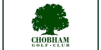 Chobham Golf Club logo and link