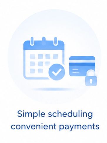 Image showing online scheduling 