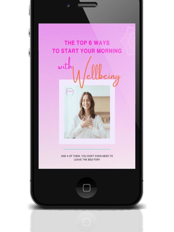 Top 6 ways to start your morning with wellbeing.
