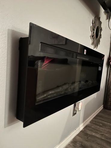 Electric Fireplace Mounting