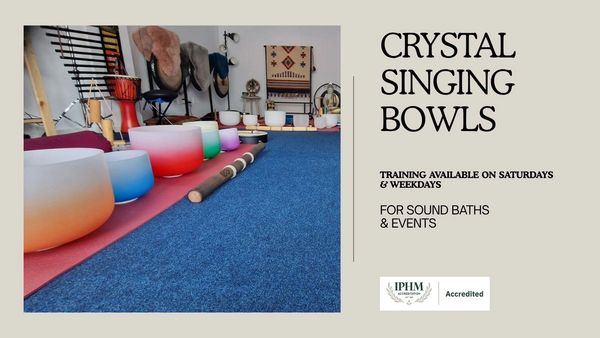 £275 crystal singing bowl course