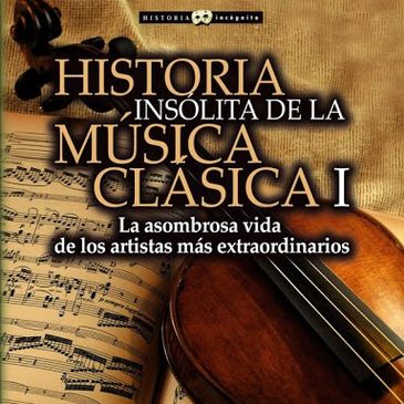 Cover of a book about the extraordinary lives of classical music artists.