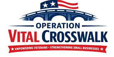 Logo of Operation Vital Crosswalk supporting veterans and small businesses.