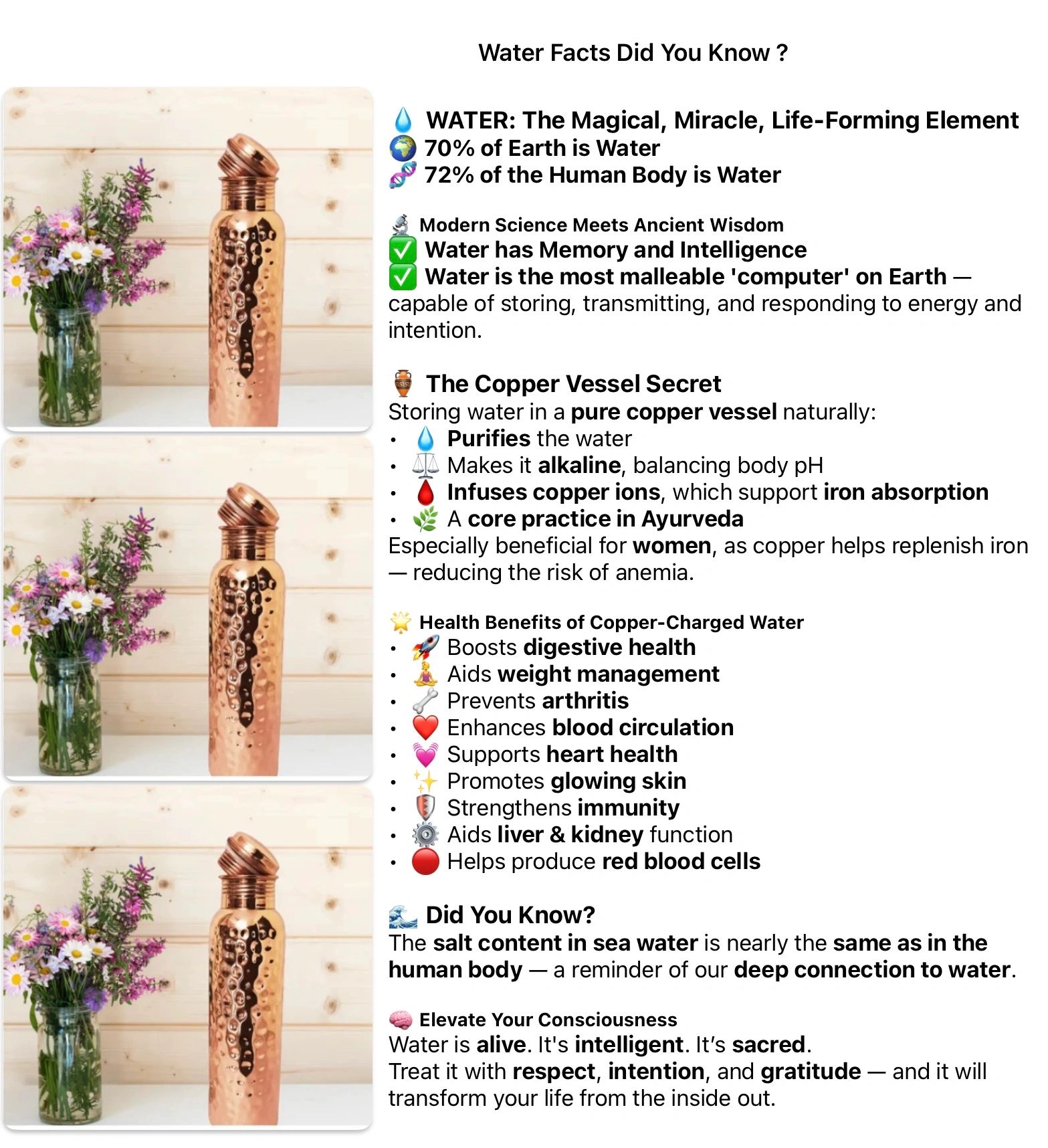 Info of Copper vessel 