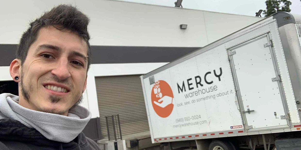 After Donation Drop off at Mercy Warehouse in Laguna Niguel, CA