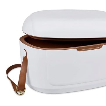 12L Retro Airstream Inspired Personal Cooler, unique styling in a branded insulated cooler.