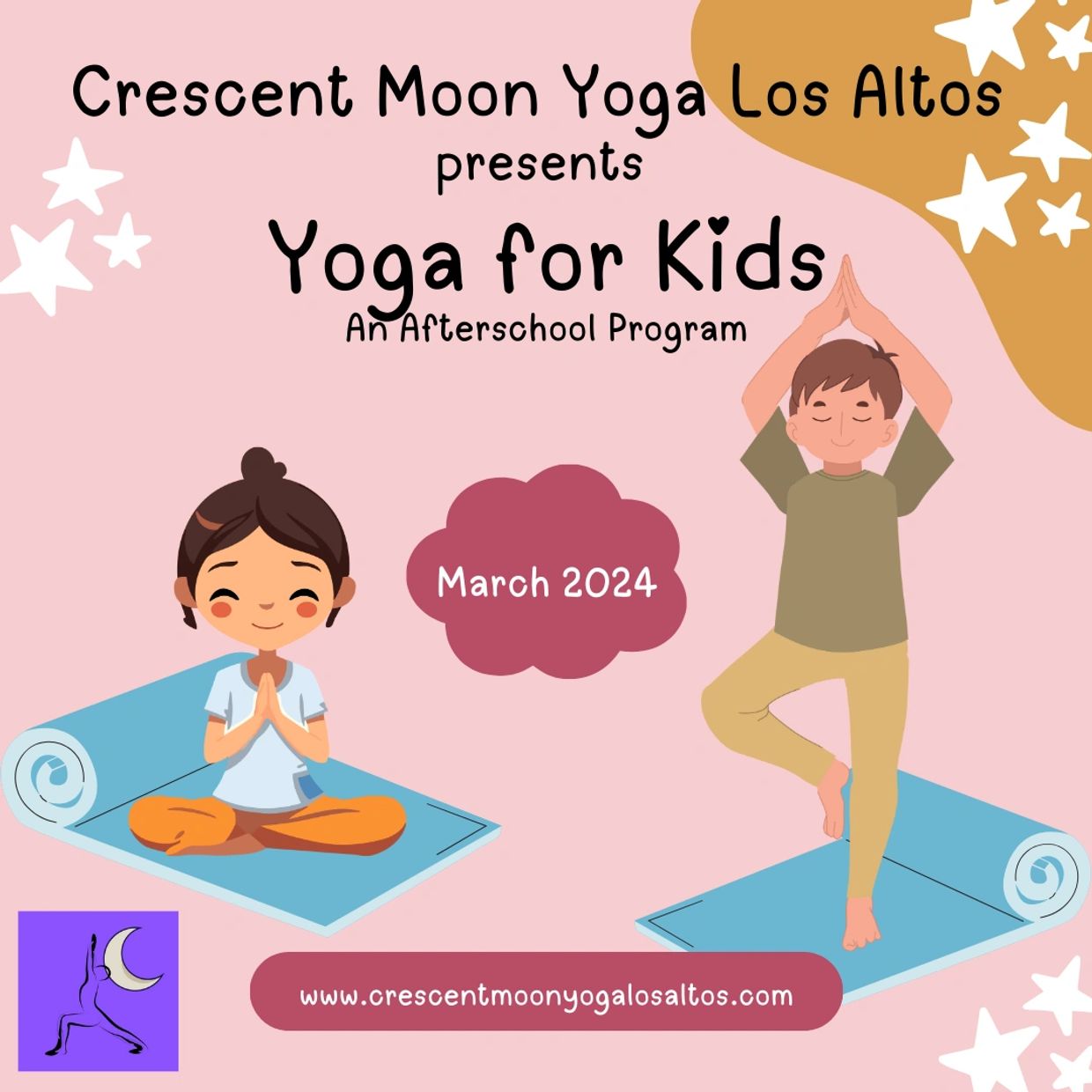 Yoga For Kids- Monday Class