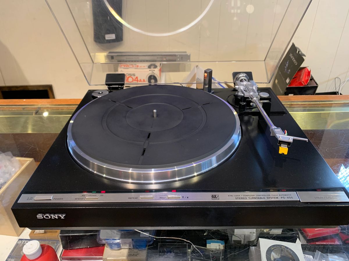 Sony PS-X55 Direct Drive Fully Automatic Turntable