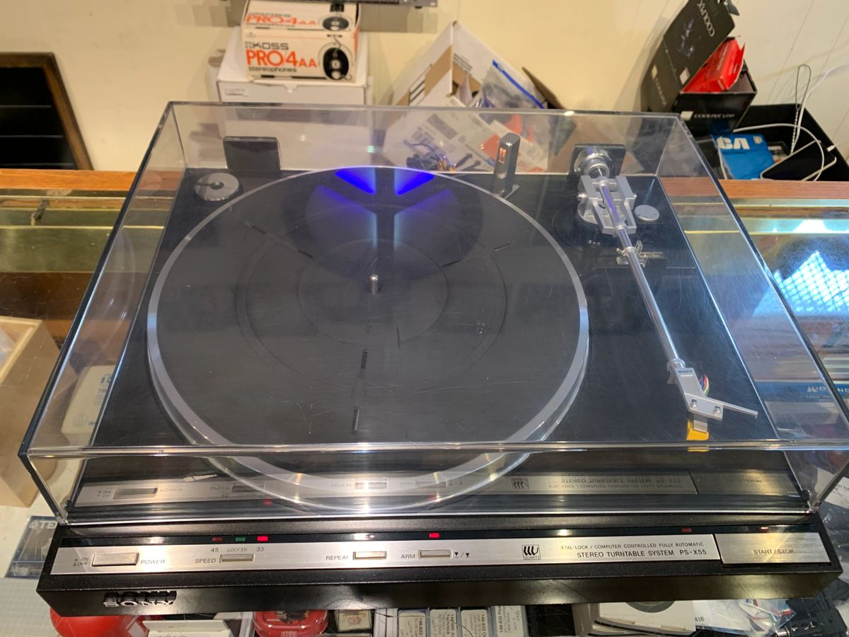 Sony PS-X55 Direct Drive Fully Automatic Turntable