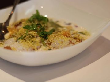 A Dahi Papdi Chaat