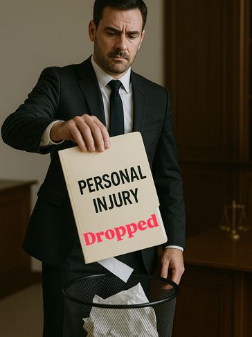 Attorney Dropping personaly Injury Case