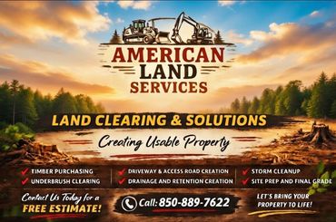 American Land Services offers professional land clearing and solutions with free estimates.