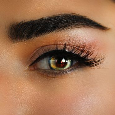 Cils naturels magnétiques, cils réguliers, lentilles colorées (0.00 force), faux cils magnétiques