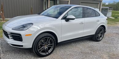 2021 Chalk Porsche Cayenne Coupe