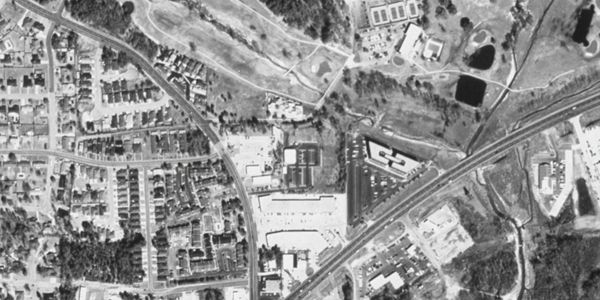 Historical Imagery depicting the Canvas Natural Resource Solutions' office location. 