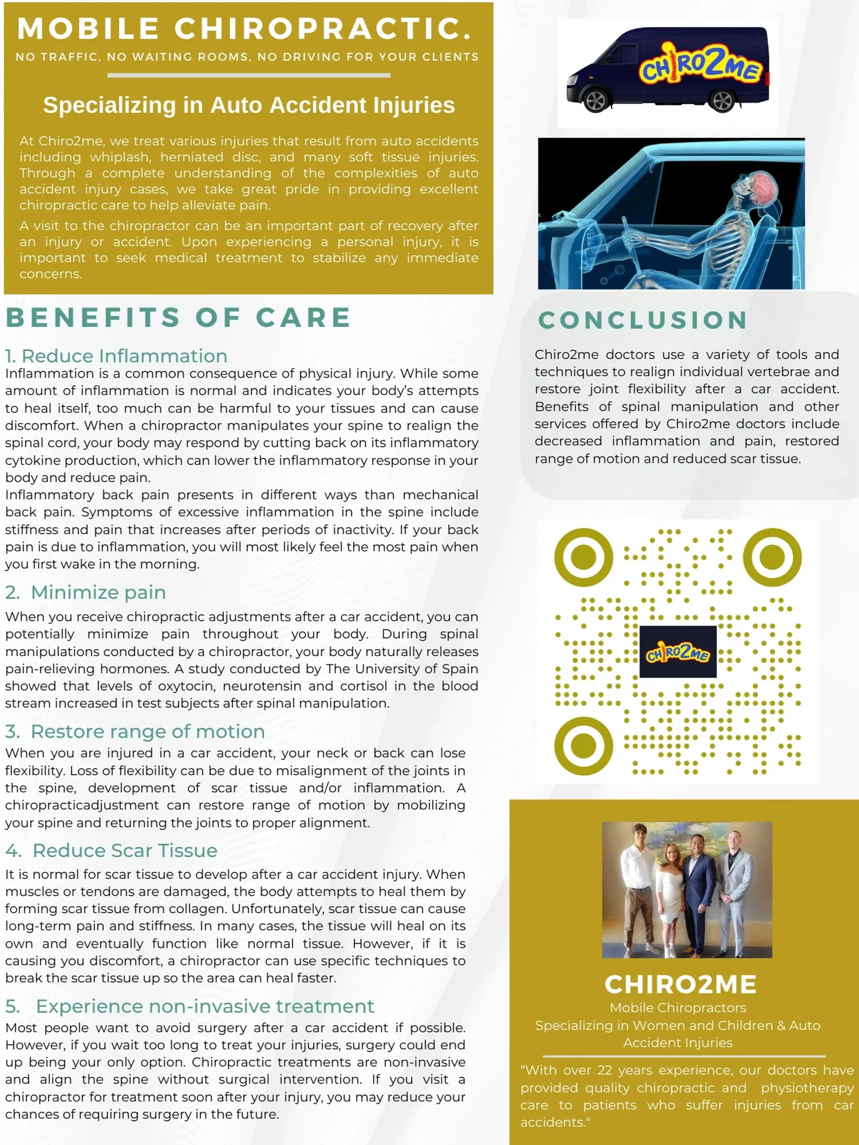 Recover from Auto Accident Injuries with Personalized Chiropractic Care at Chiro2me #AutoAccidentInjuries #ChiropracticCare #RecoveryJourney

