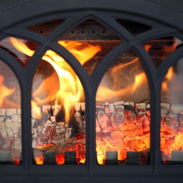 Efficient fires are better for the environment 