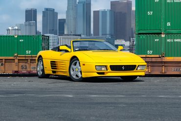 1994 Ferrari 348 Spider 5-speed manual stick shift car rental