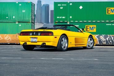 1994 Ferrari 348 Spider 5-speed manual stick shift car rental