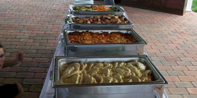 buffet wedding catering