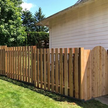 Custom fence in Gresham, Oregon