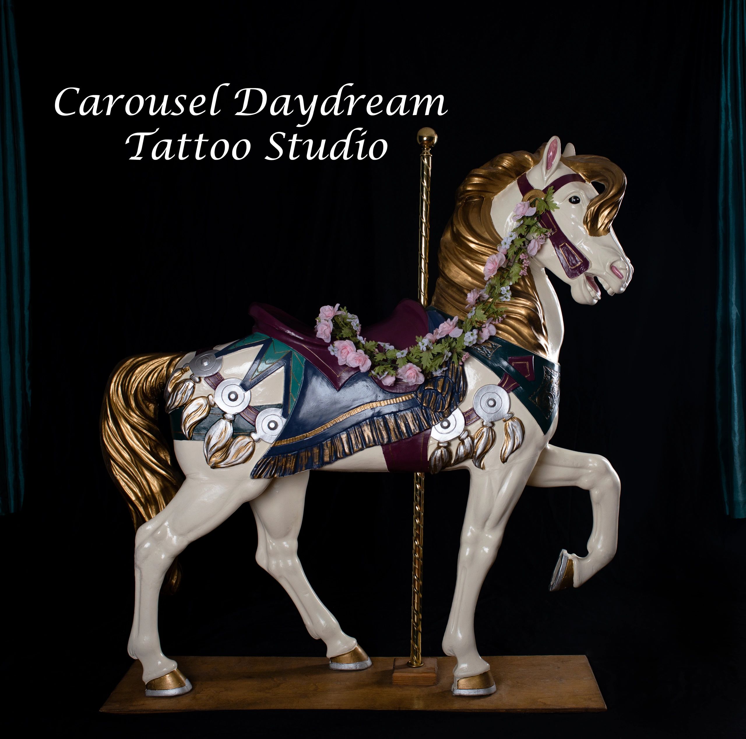 traditional carousel horse tattoo outline  Google Search  Horse tattoo  design Carousel horse tattoos Horse tattoo