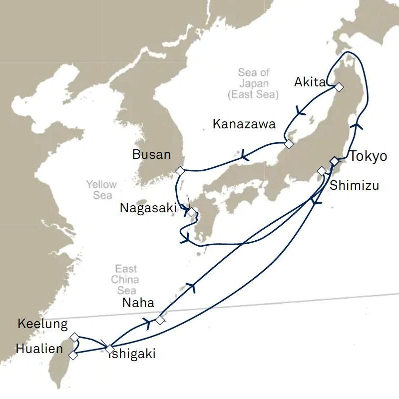 2024 Japan Cherry Blossom Cruise on Cunard Queen Elizabeth