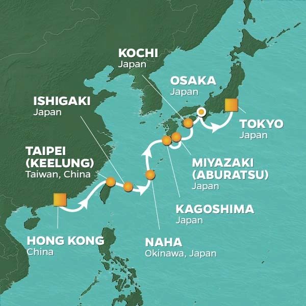 2024 Azamara Japan Cherry Blossom Cruise Free Shore Excursion Upgrade