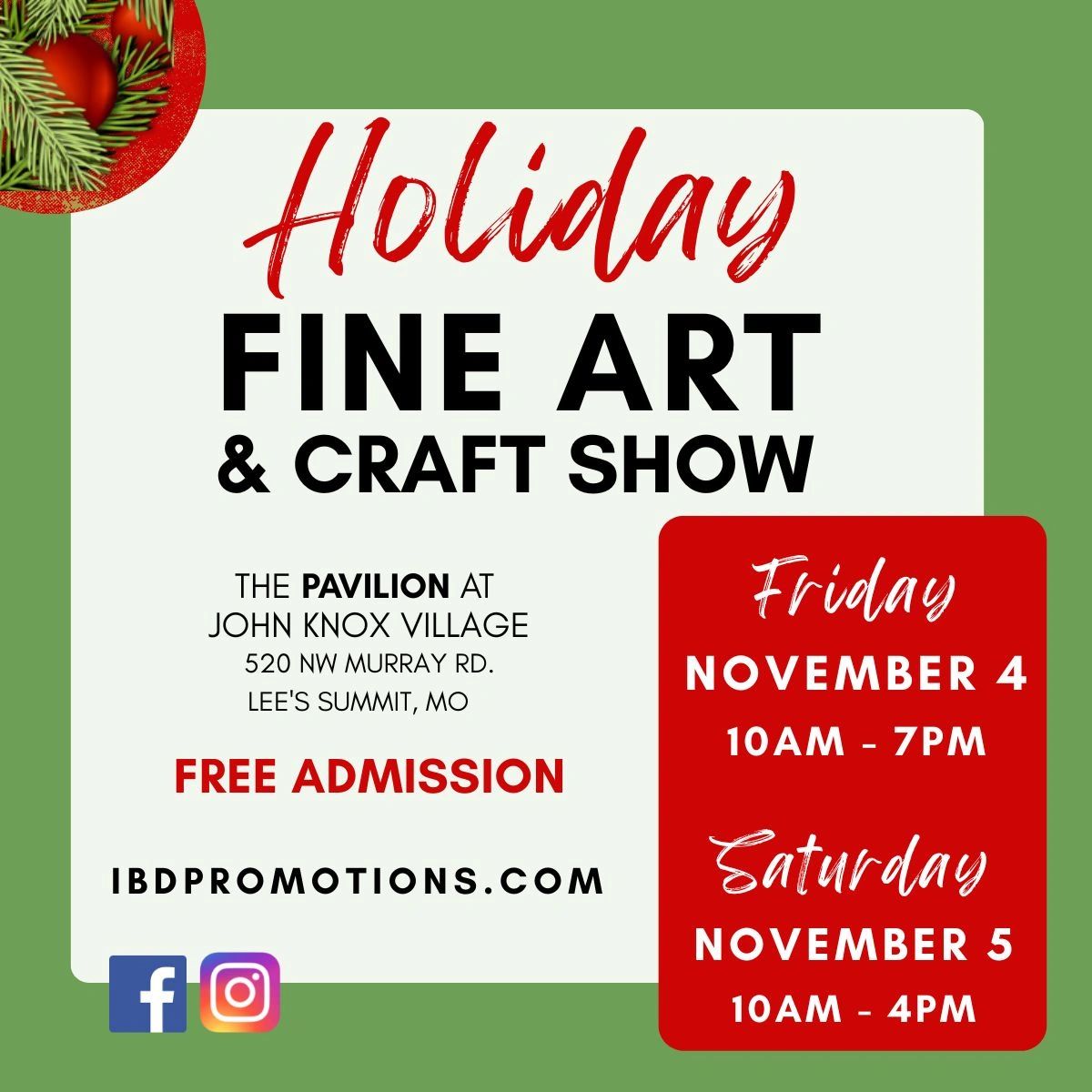 Holiday Art & Craft Show