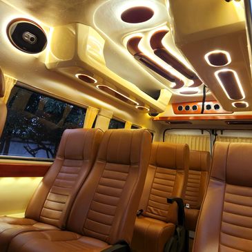 10 seater luxury traveller in kochi
