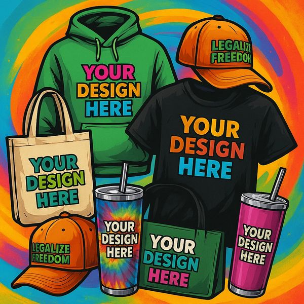 Custom products waiting for your branding