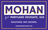 Jyoti Mohan for Maryland Delegate, district 42A