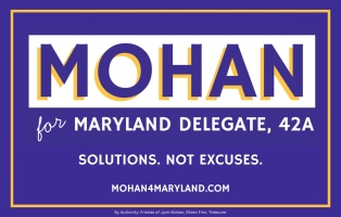 Jyoti Mohan for Maryland Delegate, district 42A