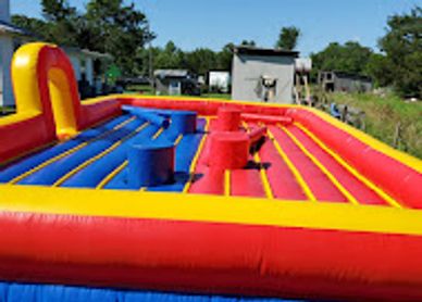 The Inflatable Pedestal Jousting Arena