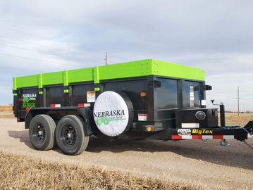 12' End Dump with ramps