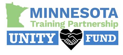 MTP's Unity Fund logo, which features a two clasping hands inside a heart